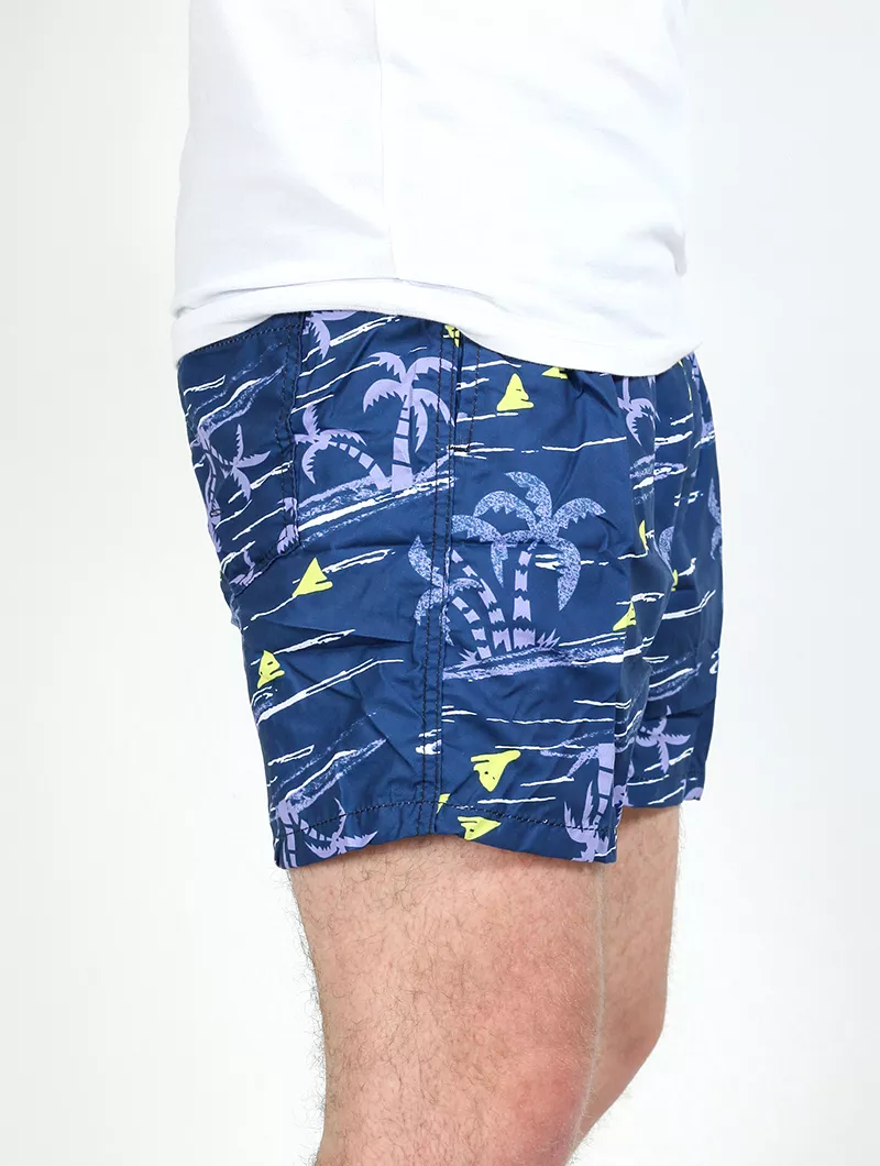 Maillot imprimé palmiers